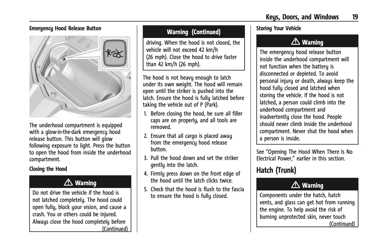 2021 Chevrolet Corvette Owner's Manual | English US