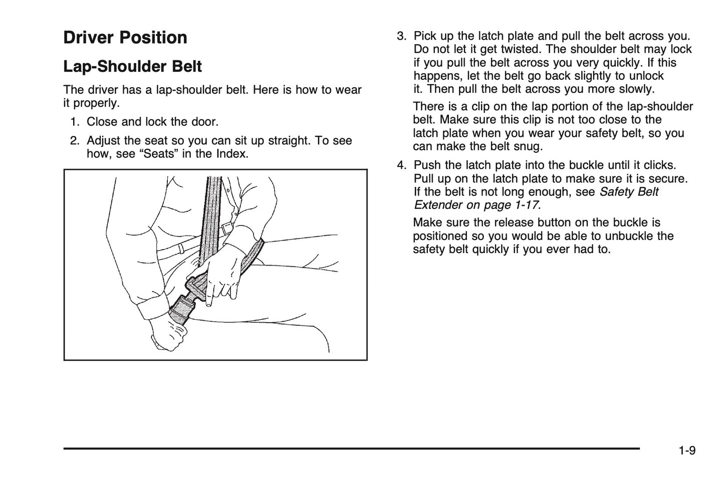 2005 Chevrolet T-Series Owner's Manual | English US