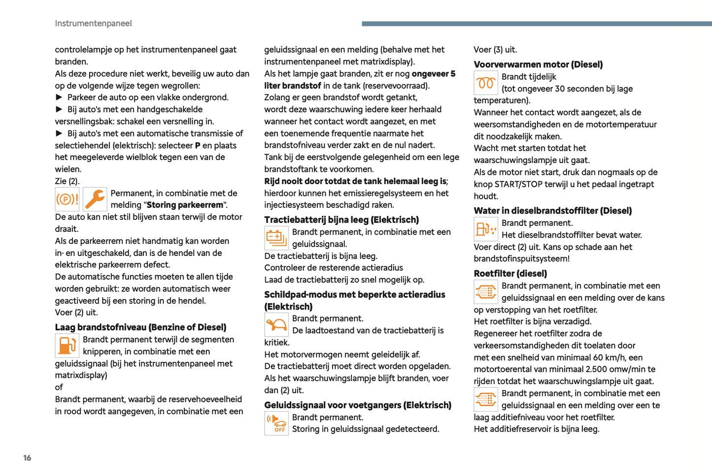 2024 Citroën Berlingo/ë-Berlingo/Berlingo Van/ë-Berlingo Van Owner's Manual | Dutch