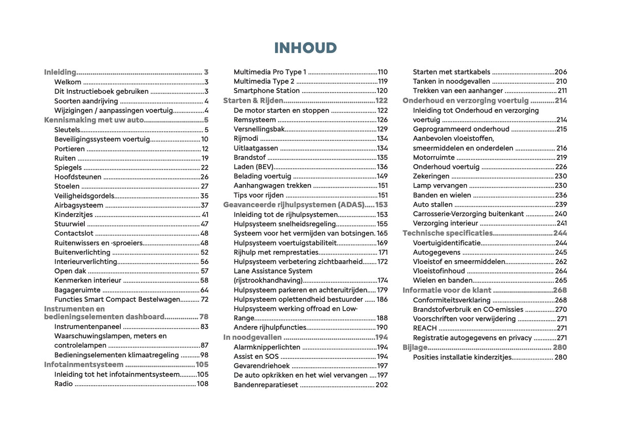 2026 Citroën Berlingo Owner's Manual | Dutch