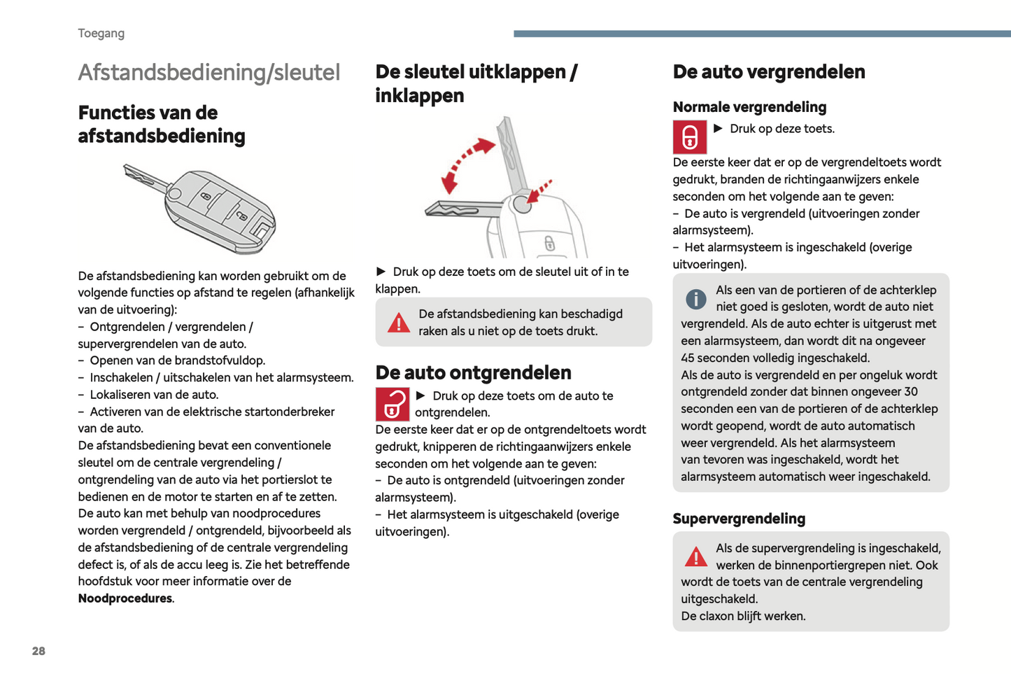 2024 Citroën C3 Aircross Owner's Manual | Dutch