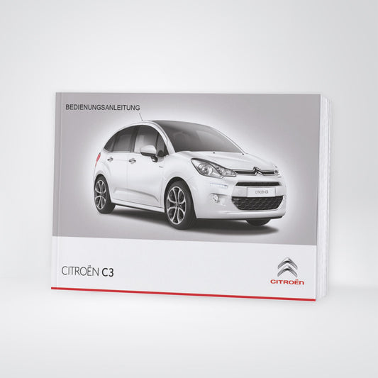 2014-2015 Citroën C3 Owner's Manual | German