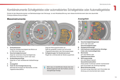 2014-2015 Citroen C3 Bedienungsanleitung | Deutsch