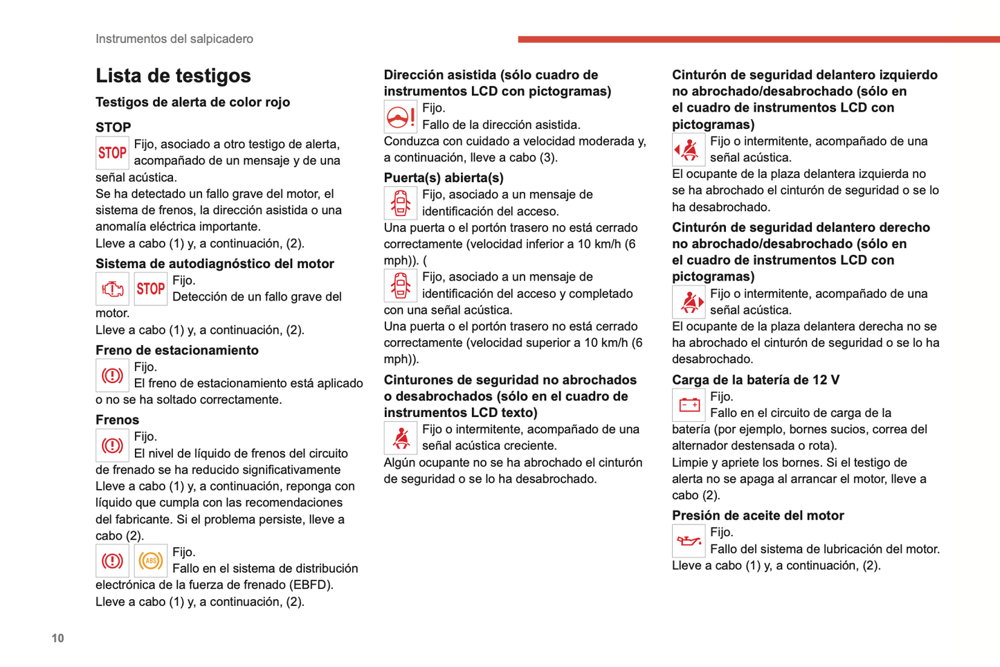 2022-2024 Citroen C3 Bedienungsanleitung | Spanisch