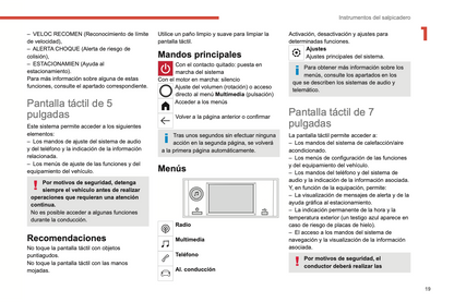 2022-2024 Citroen C3 Bedienungsanleitung | Spanisch