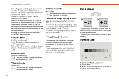 2022-2024 Citroen C3 Bedienungsanleitung | Spanisch