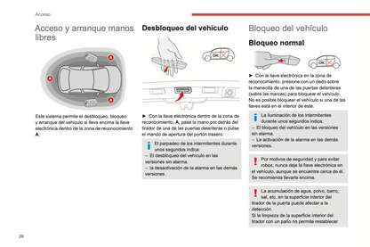 2022-2024 Citroen C3 Bedienungsanleitung | Spanisch