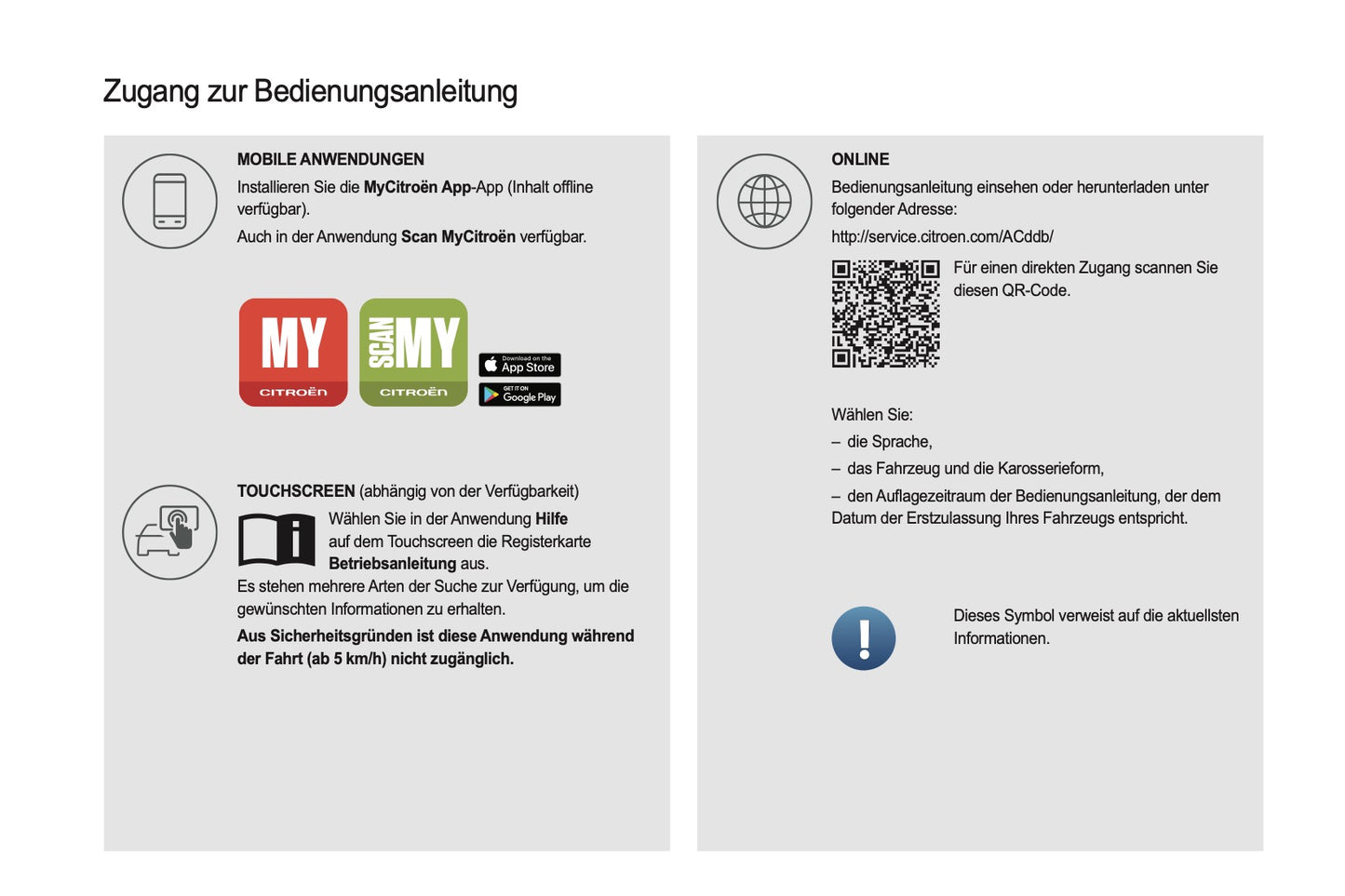2022-2024 Citroën C4/C4 X Bedienungsanleitung | Deutsch