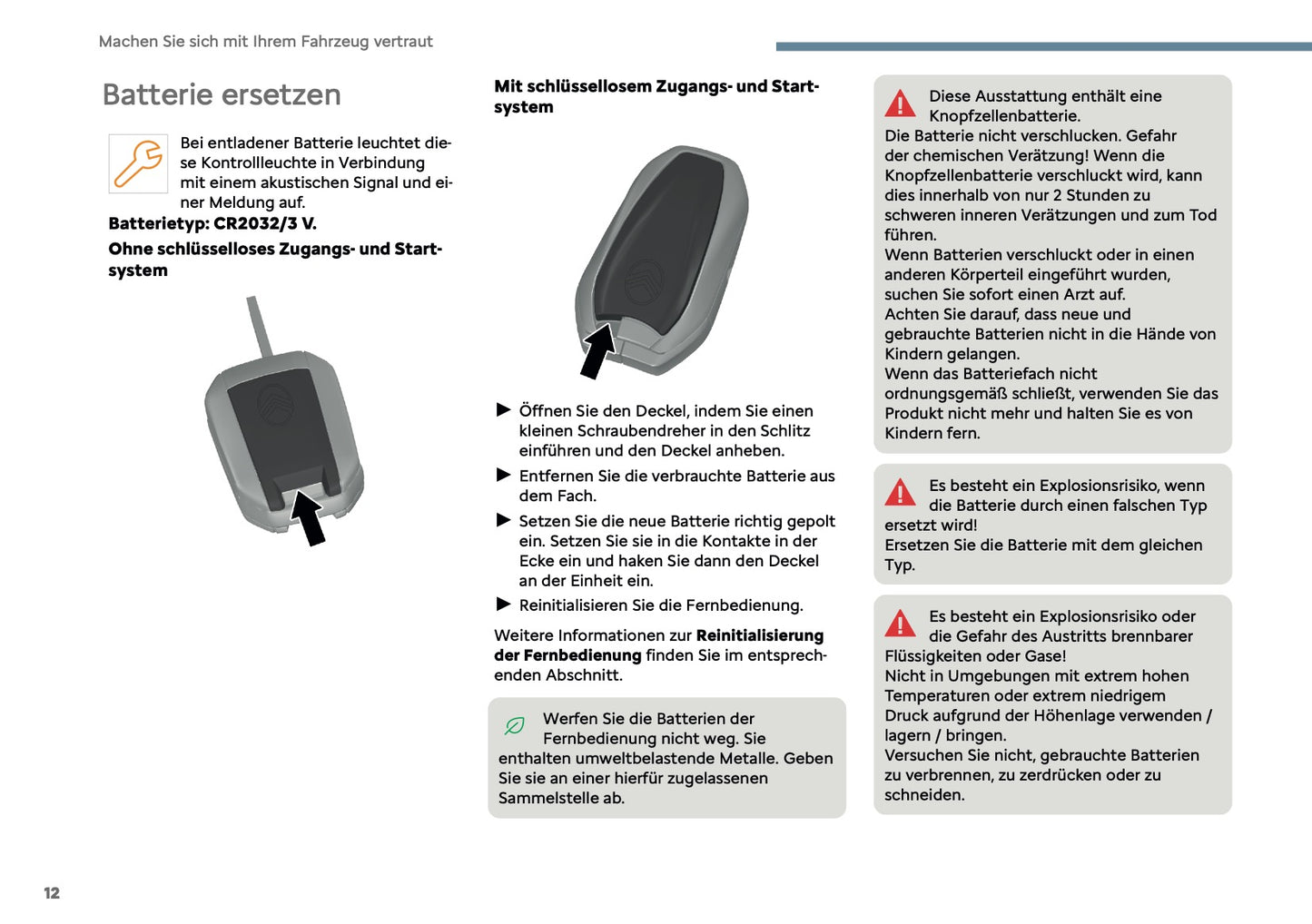 2025 Citroën C4/C4 X Owner's Manual | German