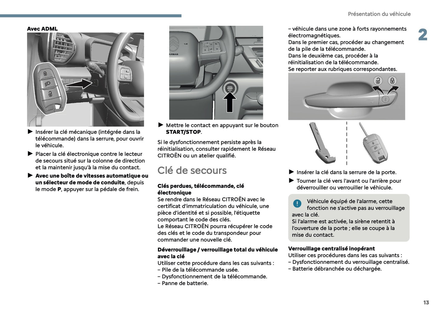 2025 Citroën C4/C4 X Owner's Manual | French