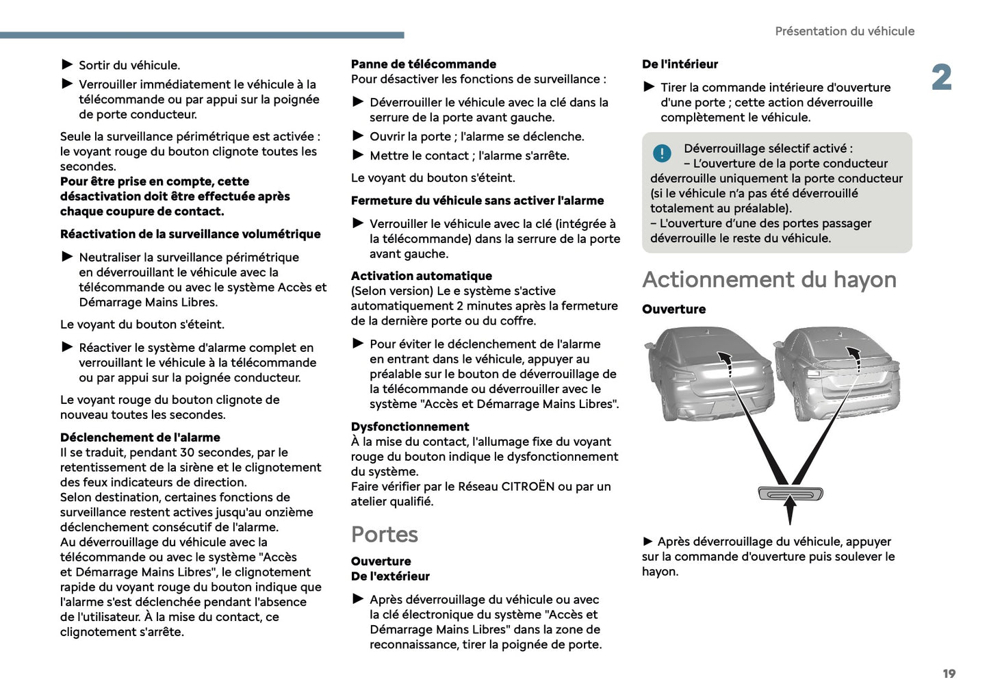 2025 Citroën C4/C4 X Owner's Manual | French