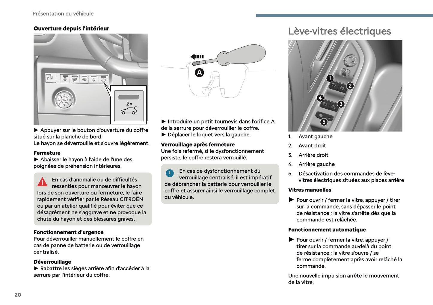 2025 Citroën C4/C4 X Owner's Manual | French