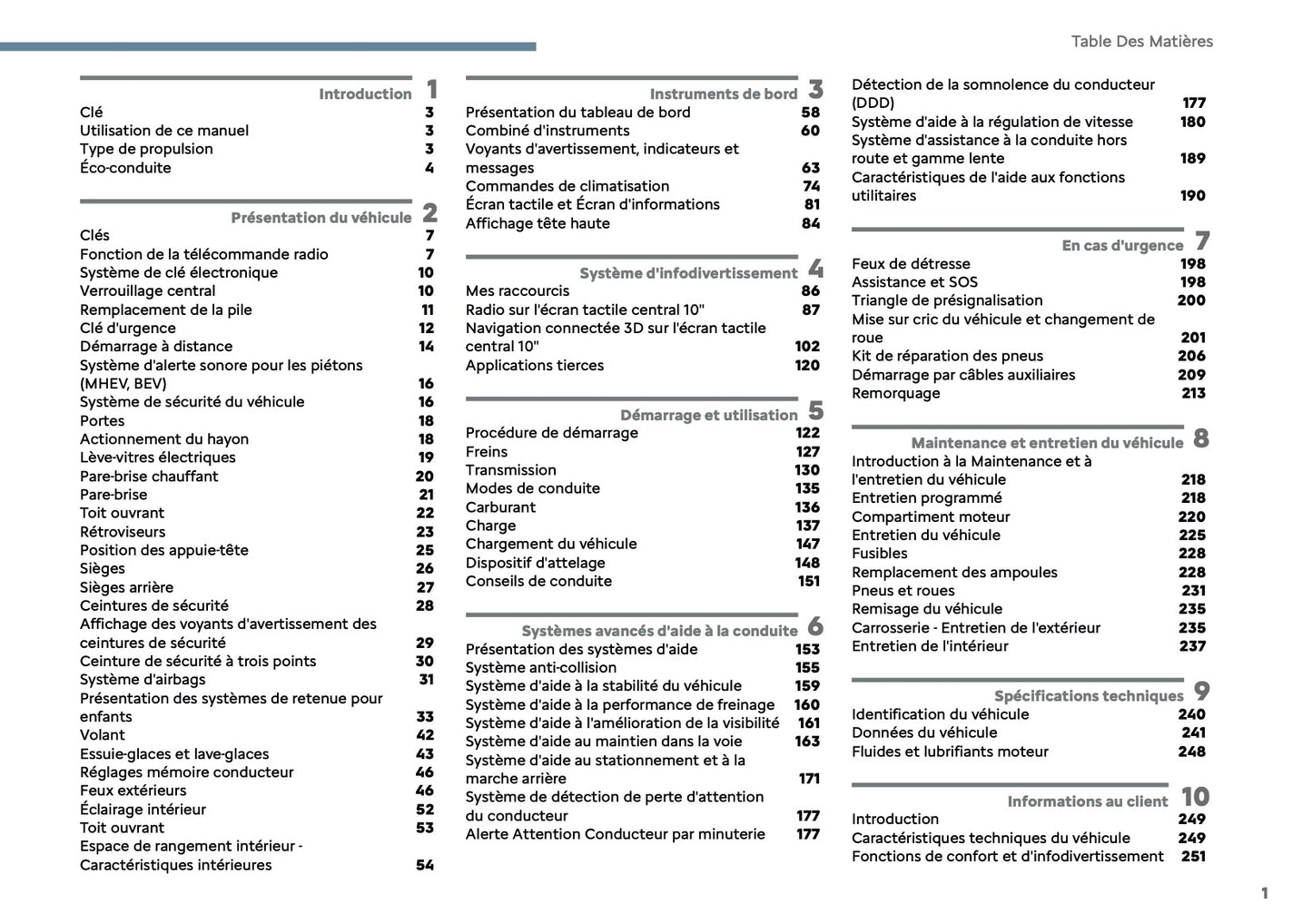 2026 Citroën C4/C4 X Owner's Manual | French