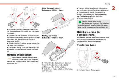 2019-2021 Citroën C4 Cactus Bedienungsanleitung | Deutsch
