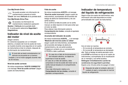 2022-2024 Citroën C4/C4 X/ë-C4/ë-C4 X Owner's Manual | Spanish