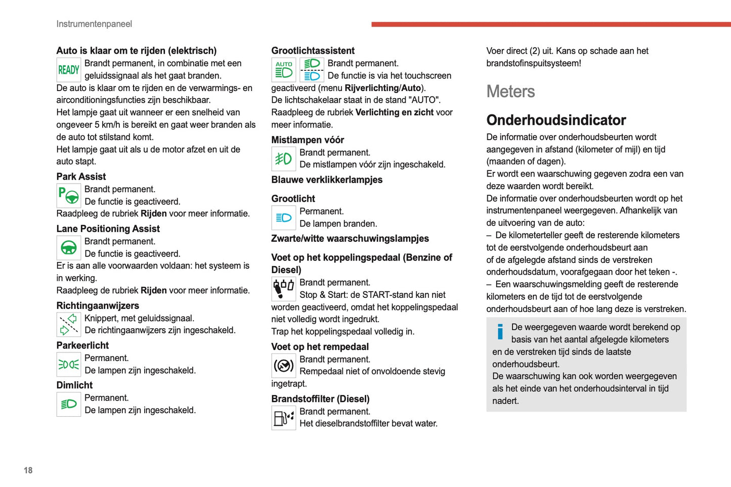 2021-2022 Citroën C4/e-C4 Owner's Manual | Dutch