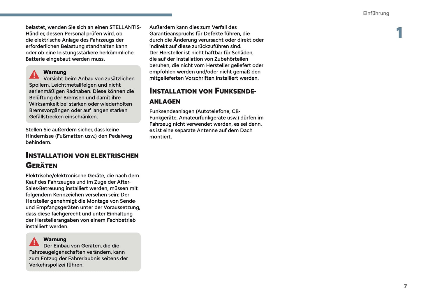 2025 Citroën C5 Aircross Bedienungsanleitung | Deutsch