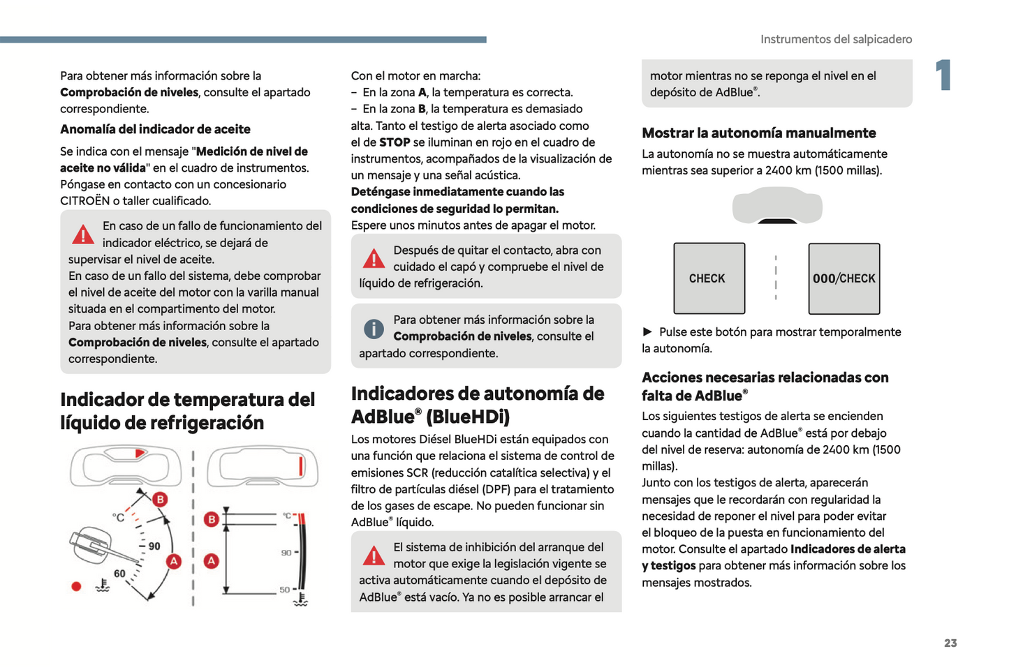 2024 Citroën C5 Aircross Owner's Manual | Spanish