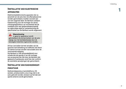 2025 Citroën C5 Aircross Owner's Manual | Dutch