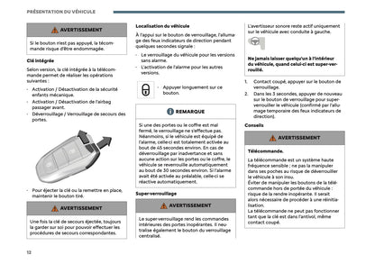 2026 Citroën C5 Aircross Owner's Manual | French