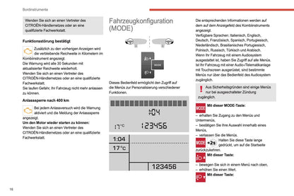 2021-2024 Citroën Jumper/Relay Owner's Manual | German