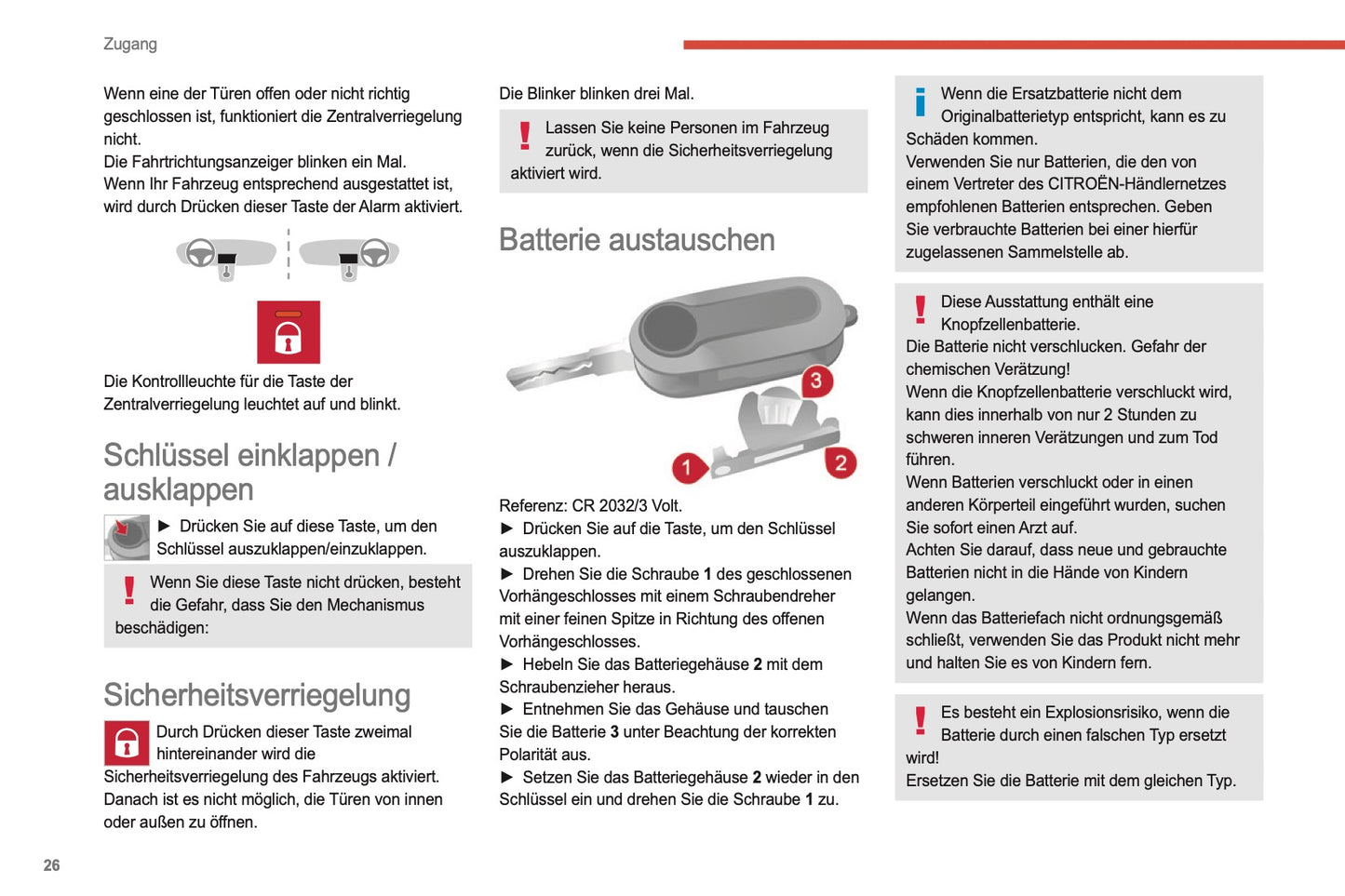 2021-2024 Citroën Jumper/Relay Owner's Manual | German