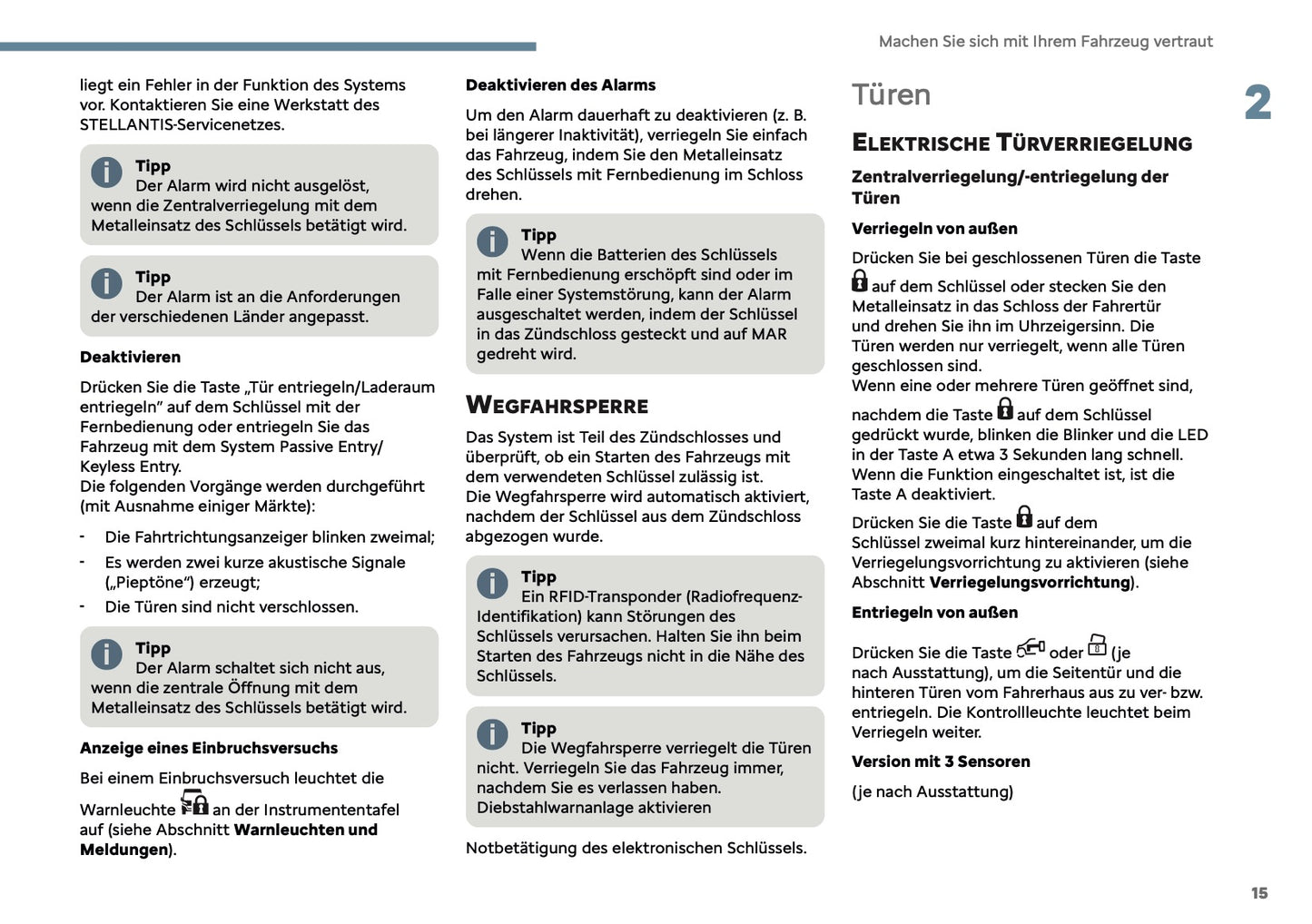 2025-2026 Citroën Jumper/Relay Owner's Manual | German