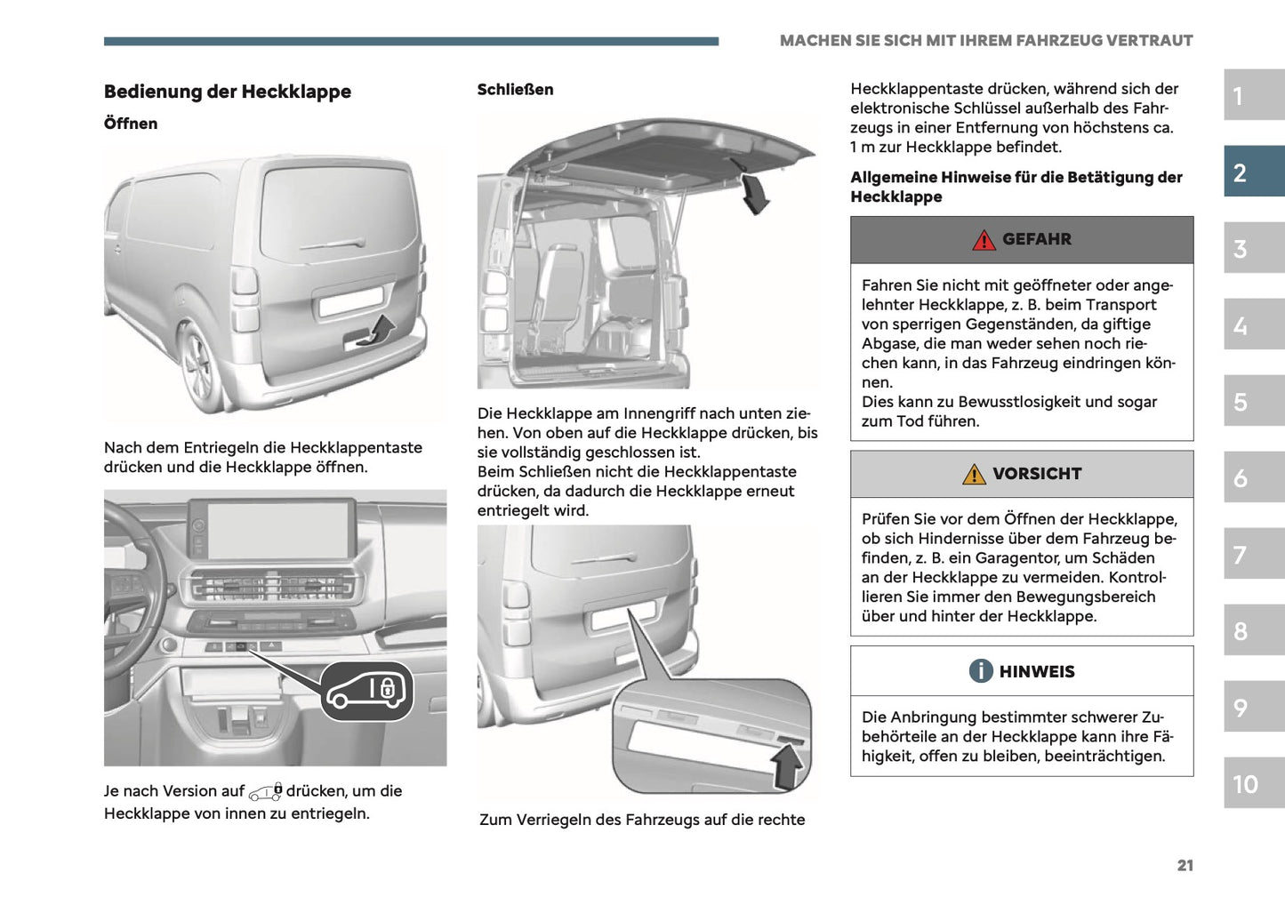 2026 Citroën Jumpy/Dispatch/SpaceTourer Bedienungsanleitung | Deutsch