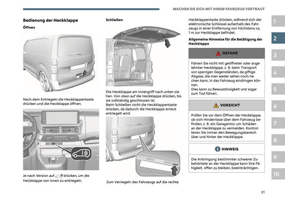 2026 Citroën Jumpy/Dispatch/SpaceTourer Bedienungsanleitung | Deutsch