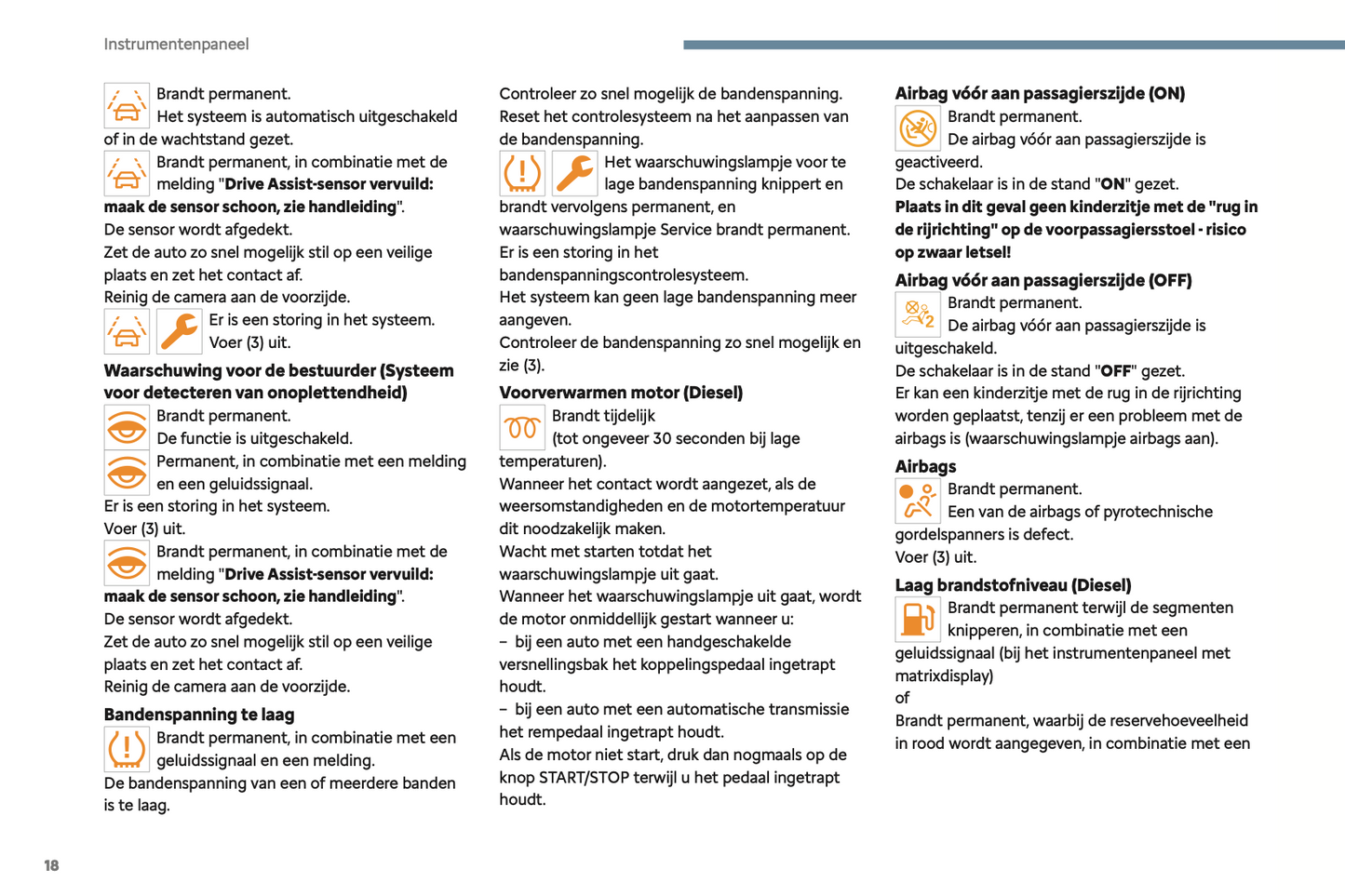 2024 Citroën Jumpy/Dispatch/SpaceTourer Owner's Manual | Dutch