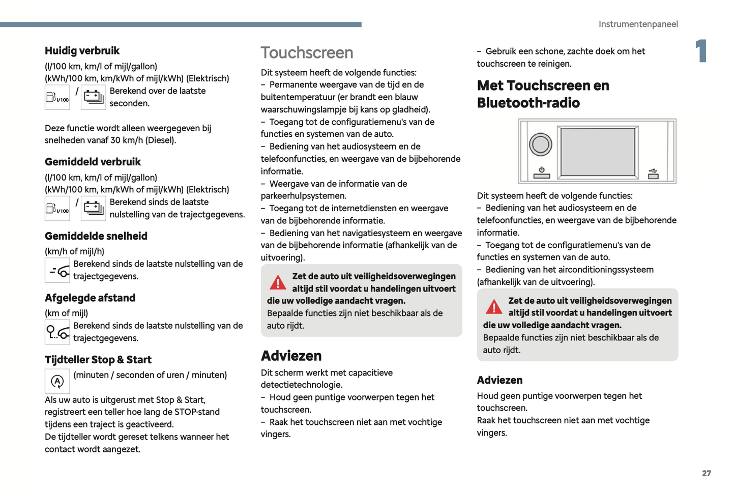 2024 Citroën Jumpy/Dispatch/SpaceTourer Owner's Manual | Dutch