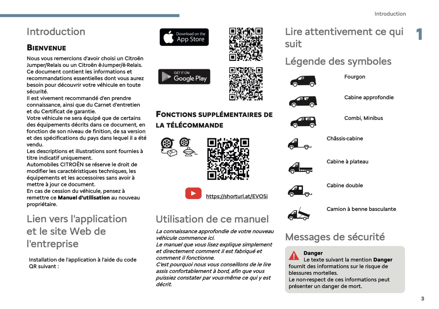 2025-2026 Citroën Jumper/Relay Owner's Manual | French