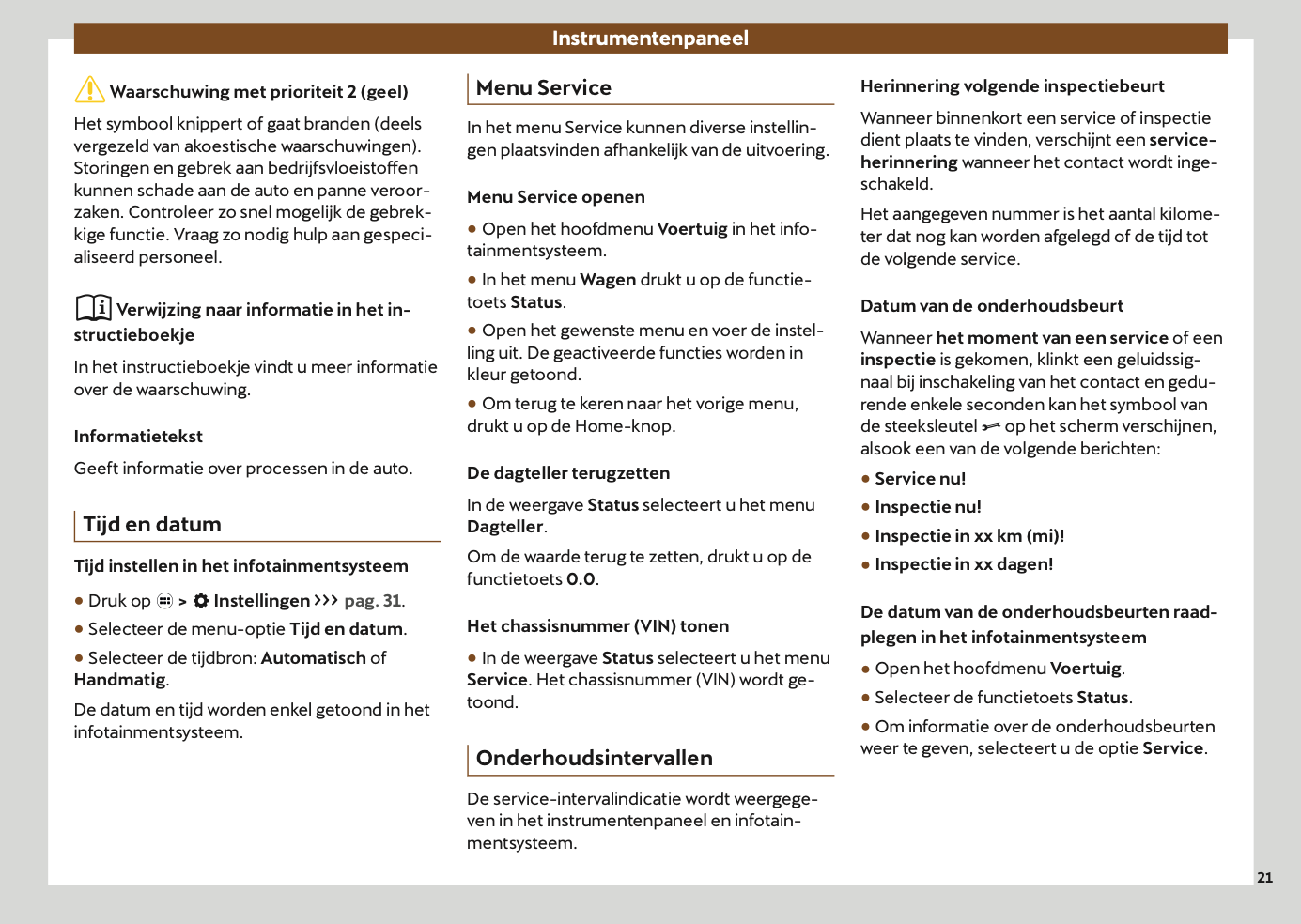 2024-2025 Cupra Tavascan Owner's Manual | Dutch