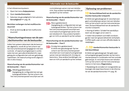 2024-2025 Cupra Tavascan Owner's Manual | Dutch