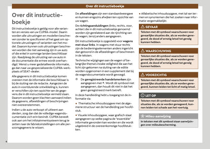 2025-2026 Cupra Terramar Owner's Manual | Dutch