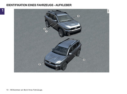 2025 Dacia Bigster Bedienungsanleitung | Deutsch