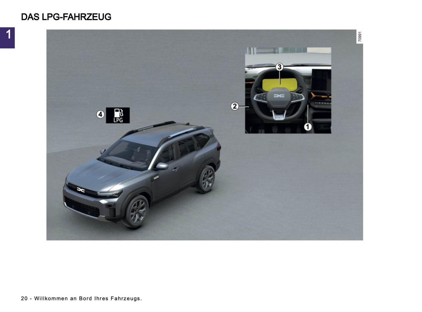 2025 Dacia Bigster Bedienungsanleitung | Deutsch