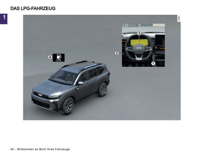 2025 Dacia Bigster Bedienungsanleitung | Deutsch