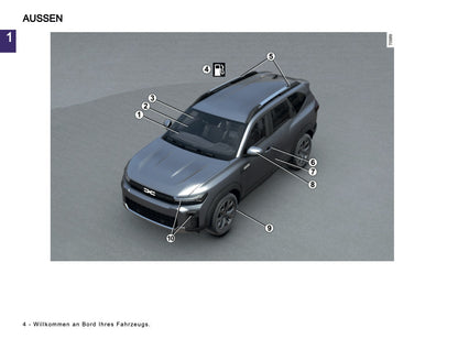 2025 Dacia Bigster Bedienungsanleitung | Deutsch