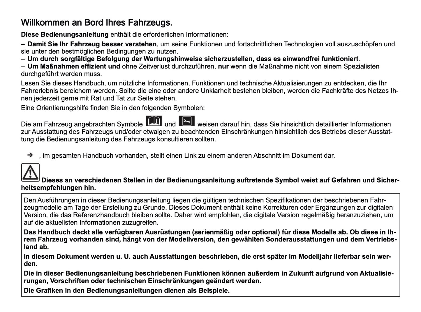 2026 Dacia Bigster Bedienungsanleitung | Deutsch