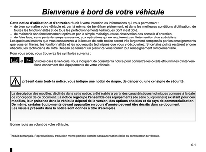 2022-2024 Dacia Duster Owner's Manual | French