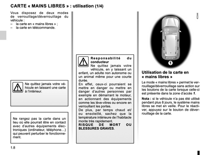 2022-2024 Dacia Duster Owner's Manual | French