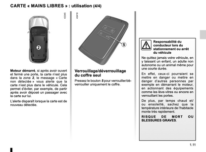 2022-2024 Dacia Duster Owner's Manual | French