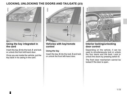 2018-2021 Dacia Duster Owner's Manual | English