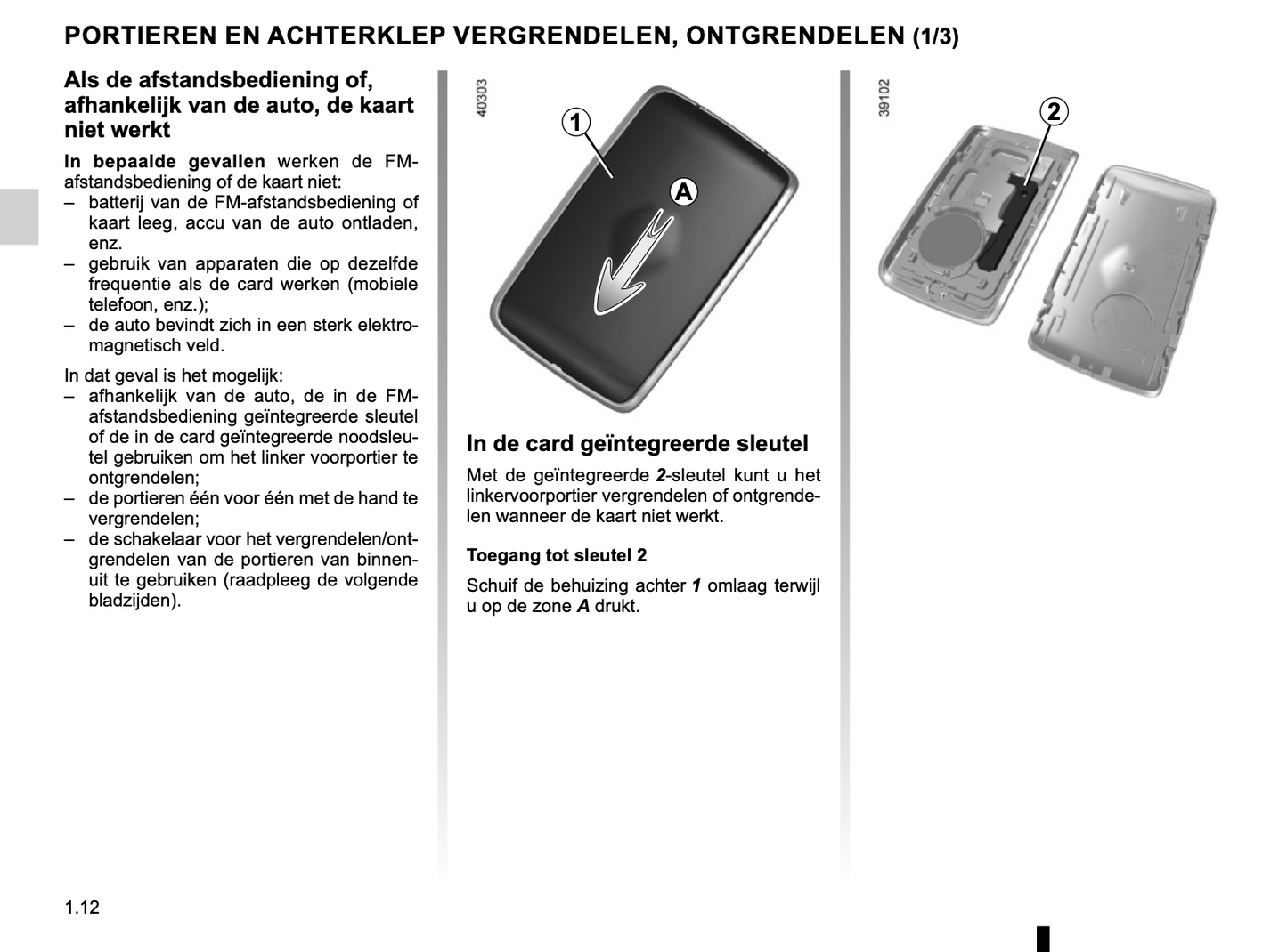 2022-2023 Dacia Duster Owner's Manual | Dutch