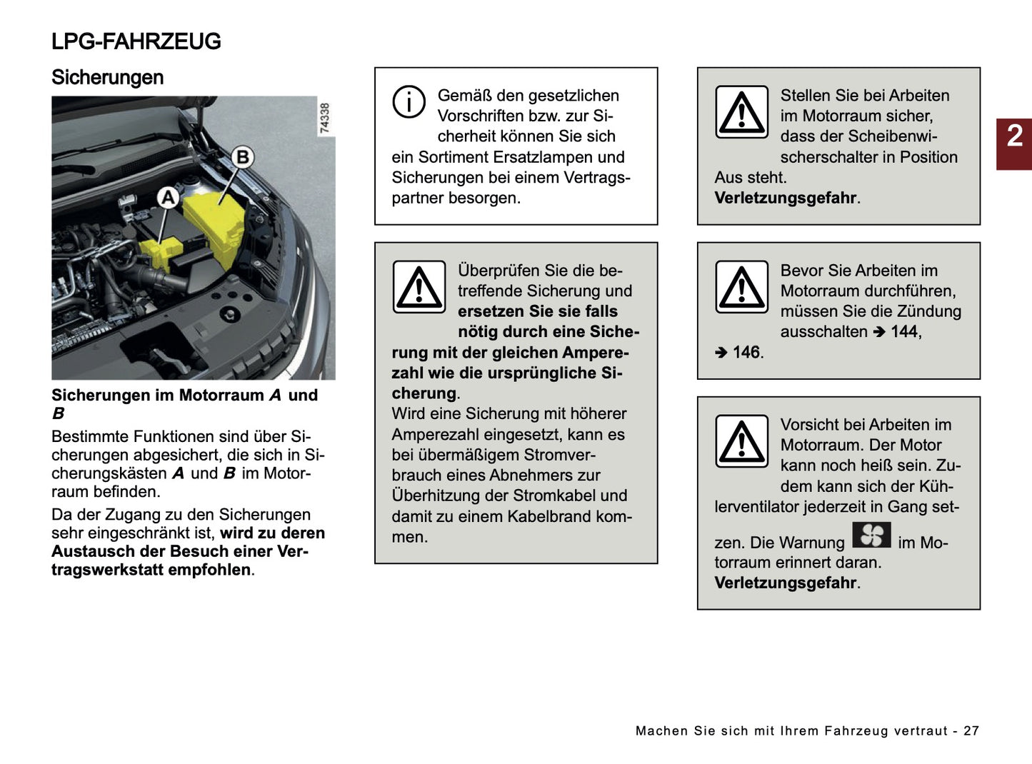 2025-2026 Dacia Sandero/Sandero Stepway Bedienungsanleitung | Deutsch