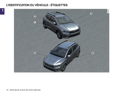 2024-2025 Dacia Sandero/Sandero Stepway Owner's Manual | French