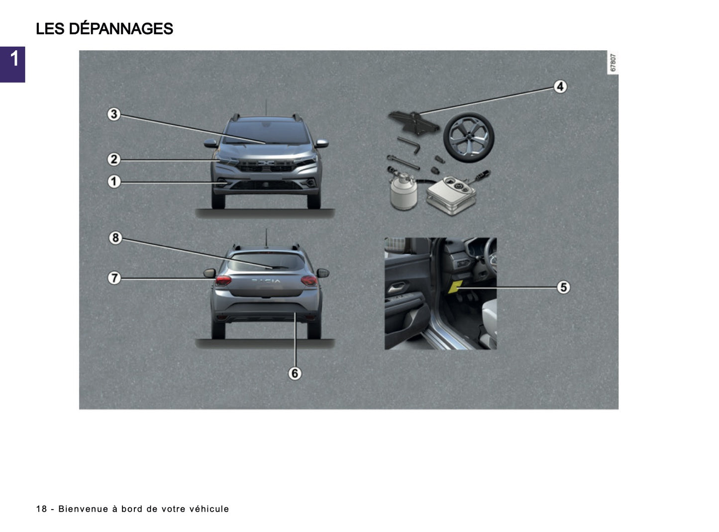 2024-2025 Dacia Sandero/Sandero Stepway Owner's Manual | French