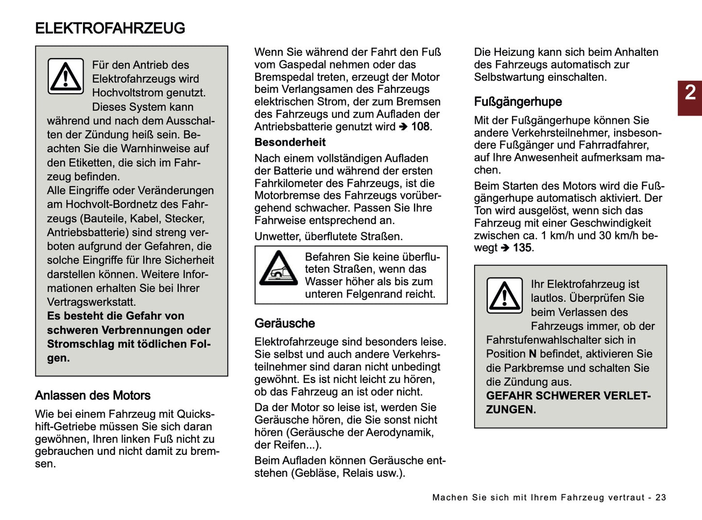 2026 Dacia Spring Electric Owner's Manual | German