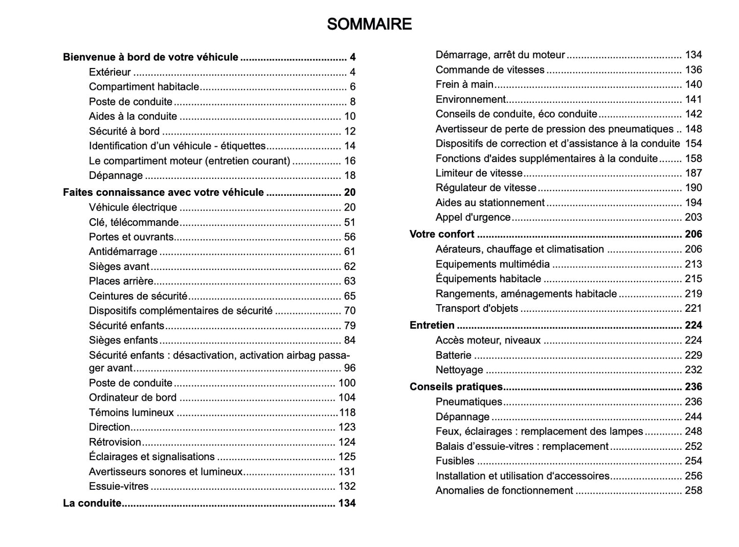 2026 Dacia Spring Electric Owner's Manual | French